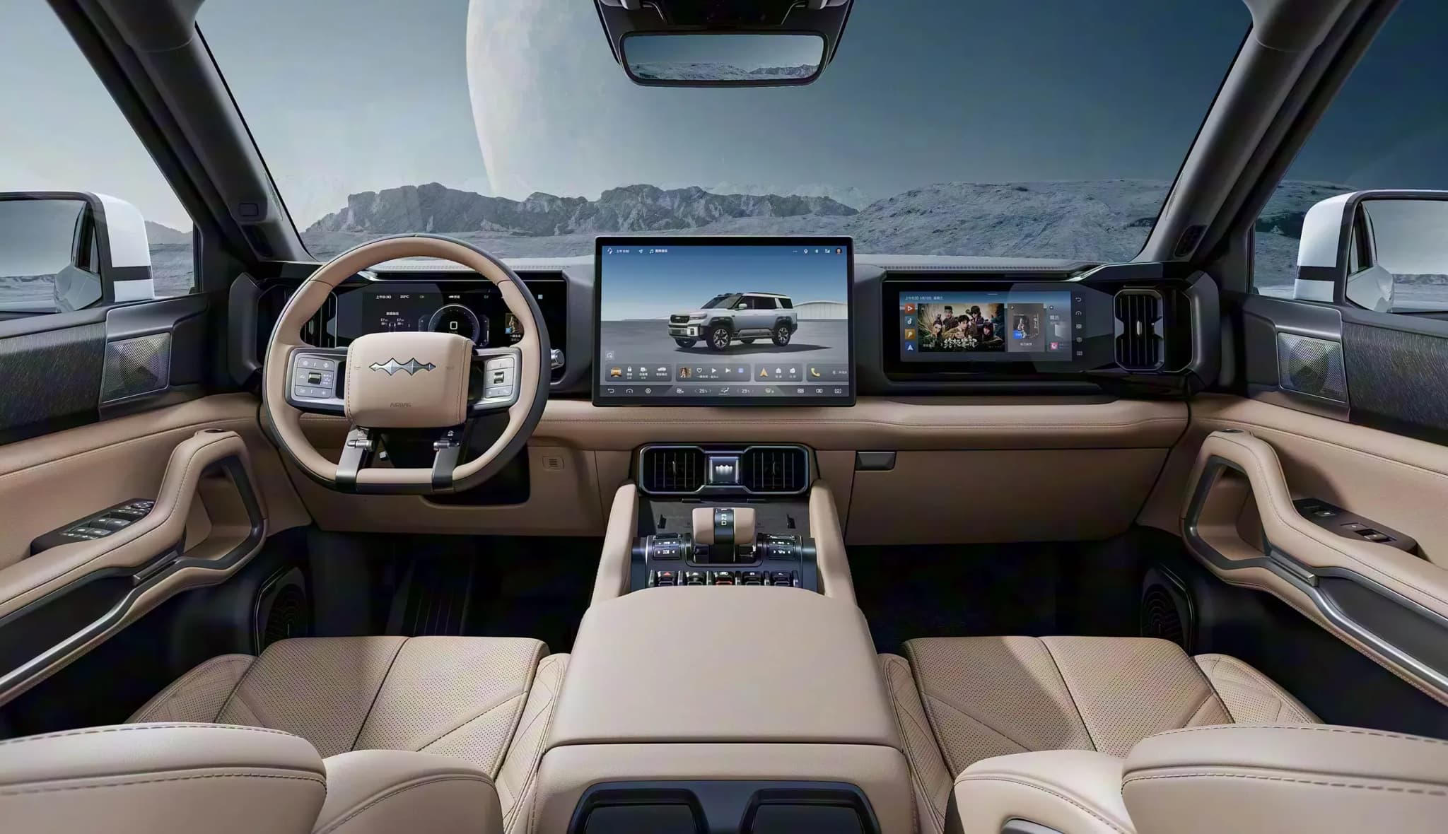 BYD Leopard 8 interior