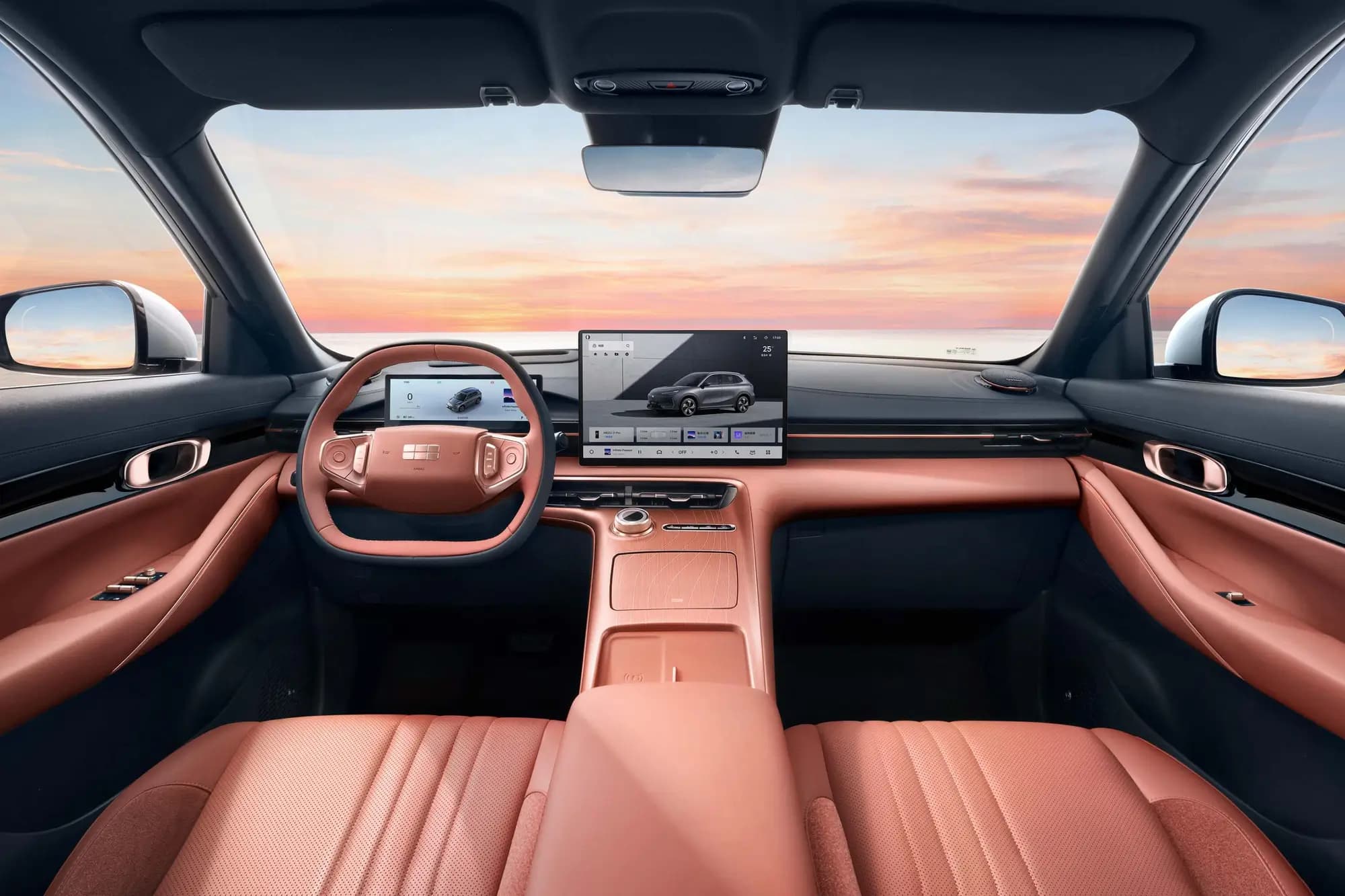 Geely EX5 interior