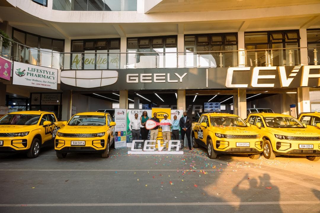 A Leading Telecom, MTN Rwanda, Expands Its Fleet with Electric Vehicles from CEVR, Driving Green Mobility in Rwanda.
